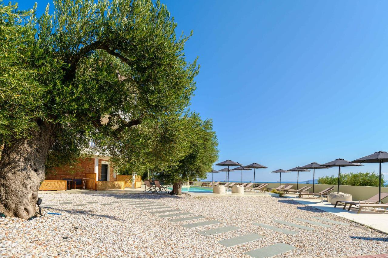 Casa Panorama (Adults Only) Bed and Breakfast Kalogria  Exteriör bild